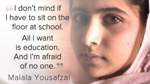 A STEP TOWARDS PEACE The Nobel Peace Prize 2014 Malala Yousafzai #2   