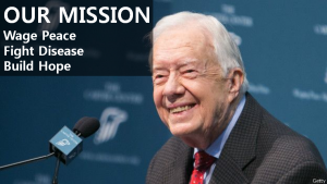 A STEP TOWARDS PEACE Jimmy Carter's Carter Center : The Forefront Of Peace   