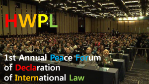 A STEP TOWARDS PEACE IWPG : Representing 3.6 billion women IWPG international law DPCW Chairman Man Hee Lee 3rd WARP Summit 2017   