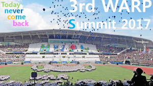 A STEP TOWARDS PEACE Today Is 3rd WARP Summit 2017!!! WE ARE ONE Together for peace as messengers of peace IWPG IPYG HWPL DPCW 3rd WARP Summit 2017   