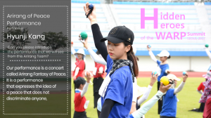 A STEP TOWARDS PEACE Behind the Staff Story of the 3rd WARP #2 volunteers Together We Make a Difference Staff Story Peace parade peace festival HWPL Hidden heroes DPCW Arirang Performance 3rd WARP   
