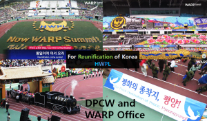 A STEP TOWARDS PEACE [D-7] One Year After from 3rd WARP Summit Spreading a culture of peace peace festival Peace Academy IPYG Card Performance Hidden heroes DPCW Parade DPCW Collaboration for Peace Development Building a Peace Community through the DPCW Arirang of Peace 3rd WARP Summit 2017 3rd Annual Commemoration of the WARP Summit 2018 HWPL World Peace Summit   