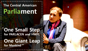 A STEP TOWARDS PEACE The Central American Parliament, PARLACEN, supports DPCW path of virtue PARLACEN One Giant Leap for Mankind intelligent youth HWPL Hon. Deputy Paula Lorena Rodriguez Lima DPCW Central American Parliament Central America 3rd WARP Summit   