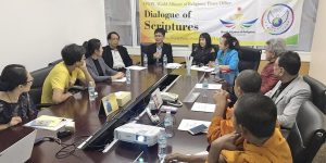 A STEP TOWARDS PEACE Interfaith dialogue with religious representatives values of human being UN ECOSOC The Messenger The founder of religion scriptures Sathit Kumarn role of religion religious studies peacebuilding Mr. Kumarn Islam international NGO Interfaith dialogue inner quality HWPL Husni Hamad Hinduism Christianity Buddhism   