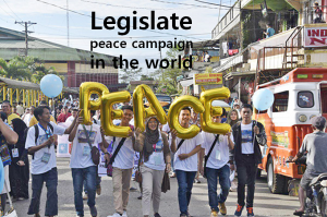 A STEP TOWARDS PEACE Legislate Peace Campaign in the world WARP Supreme Court justices Mindanao State University Legislate Peace Campaign international law conference HWPL Fiji Peace Steering Committee DPCW #LegislatePeace   
