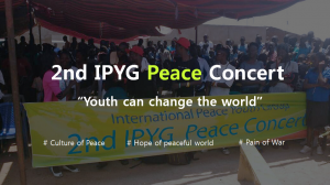 A STEP TOWARDS PEACE Small Peace Festival in South Sudan Youth can change the world traditional dance spread a culture of peace South Sudan Small Peace Festival People’s Empowerment Center South Sudan peace festival Peace Concert NGOs Junub Open Space Juba IPYG heart for peace DPCW 2nd IPYG Peace Concert   