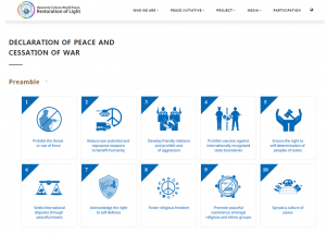 A STEP TOWARDS PEACE 3 Peace Initiative : DPCW Law for Peace United Nations Sustainable Advocacy Efforts religions nationalities Legislate Peace Campaign legal framework Law for Peace international peace law HWPL ethnicities DPCW Law for Peace DPCW Comprehensive Bottom-Up Movement bottom-up approach   