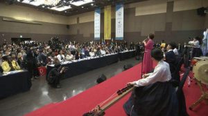 A STEP TOWARDS PEACE 2018 HWPL World Peace Summit: Worldwide Women’s Peace conference WomensPeaceConference The Role of Women in Realizing Peace on the Korean Peninsula and in the World RoleofWomen Peace education Motherhood Man Hee Lee IWPG Hyun Sook Yoon Chairman Man Hee Lee chairman Lee 2018 Worldwide Women’s Peace Conference 2018 HWPL World Peace Summit   