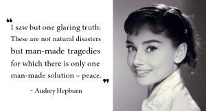A STEP TOWARDS PEACE Writing practice : Audrey Hepburn Quotes #4 you have two hands Writing practice UNICEF Goodwill Ambassador Unicef Tony Awards Peace Grammy Awards Emmy Awards Audrey Hepburn Quotes Audrey Hepburn Academy Awards   