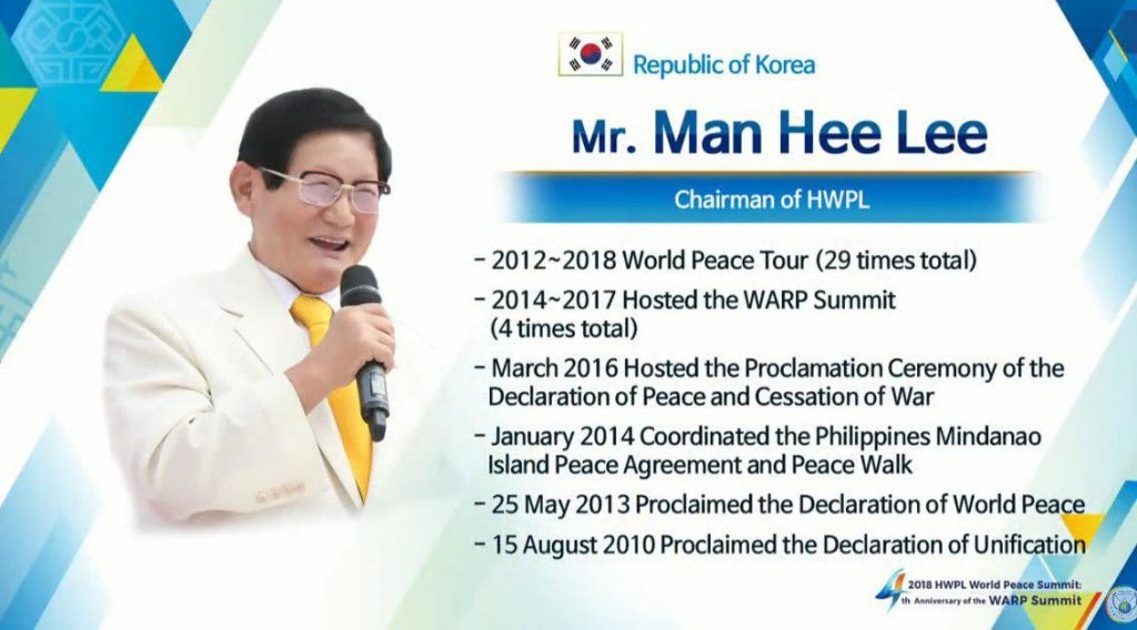 A STEP TOWARDS PEACE 2020 Hope l HWPL will leap towards global peace manheelee peace leader Manheelee Man Hee Lee Quotes Man Hee Lee Peace Quotes Man Hee Lee Peace Biography hwpl man hee lee HWPL Chairman Man Hee Lee global peace 2020 hope   