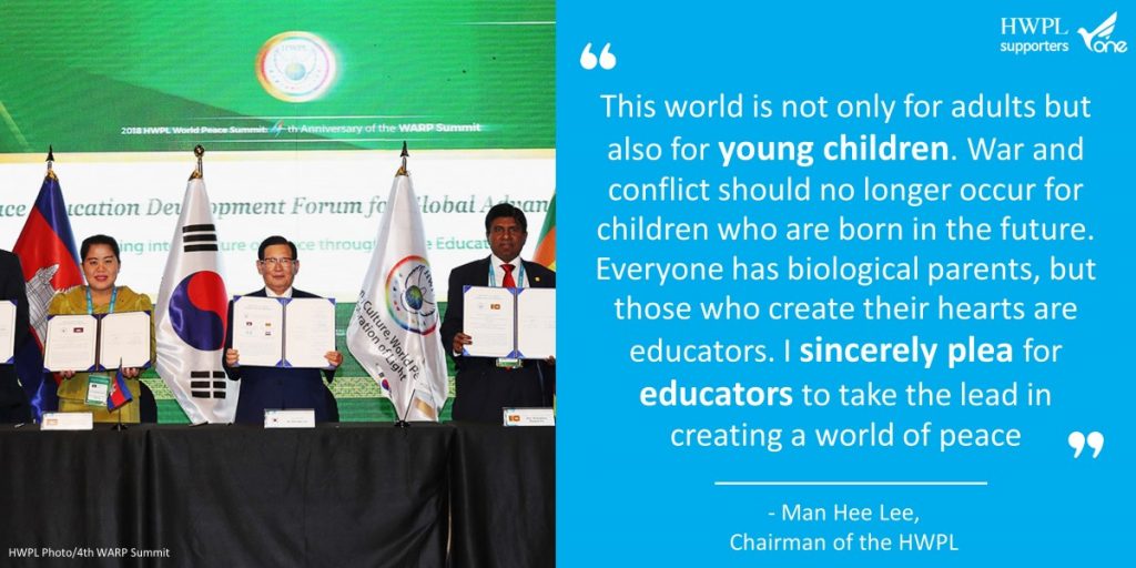 A STEP TOWARDS PEACE The Chairman Man Hee Lee Quotes #6 Man Hee Lee Quotes Man Hee Lee Peace Quotes Man Hee Lee biography Man Hee Lee IWPG IPYG HWPL chairman Lee   