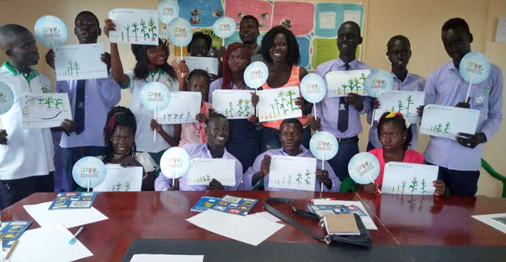 A STEP TOWARDS PEACE 1st IPYG Youth Peace Empowerment in South Sudan UN SDGs South Sudan refugee manheelee hwpl Junub Open Space Juba IPYG HWPL ethnic violence civil war 1st IPYG Youth Peace Empowerment   