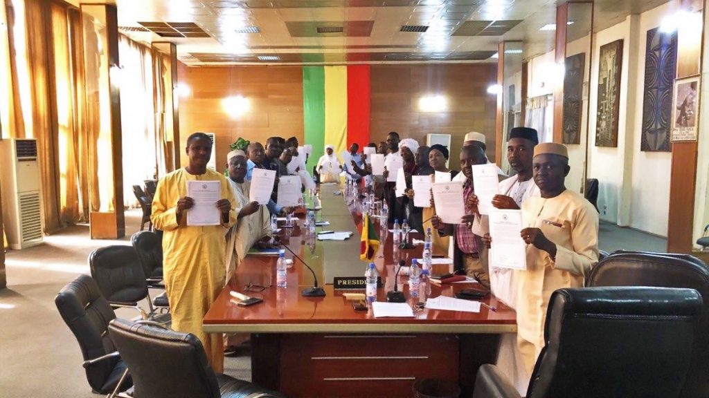 A STEP TOWARDS PEACE Mali Parliament seeks a Path to Peace United Nations Manheelee Man Hee Lee biography Malian President Mali Parliament Mali conflicts Mali attacks jihadist Ibrahim Boubacar Keita HWPL DPCW   