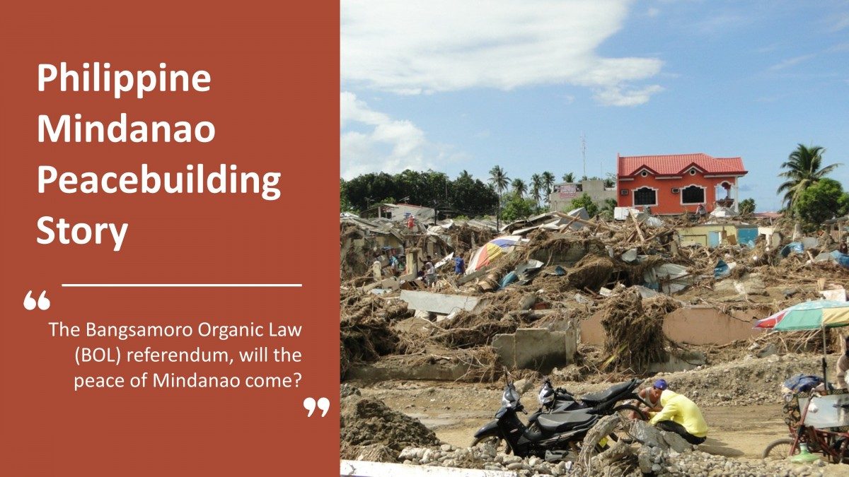 A STEP TOWARDS PEACE Philippine Mindanao Peacebuilding Story Philippine Peacebuilding Philippine Mindanao Peacebuilding   