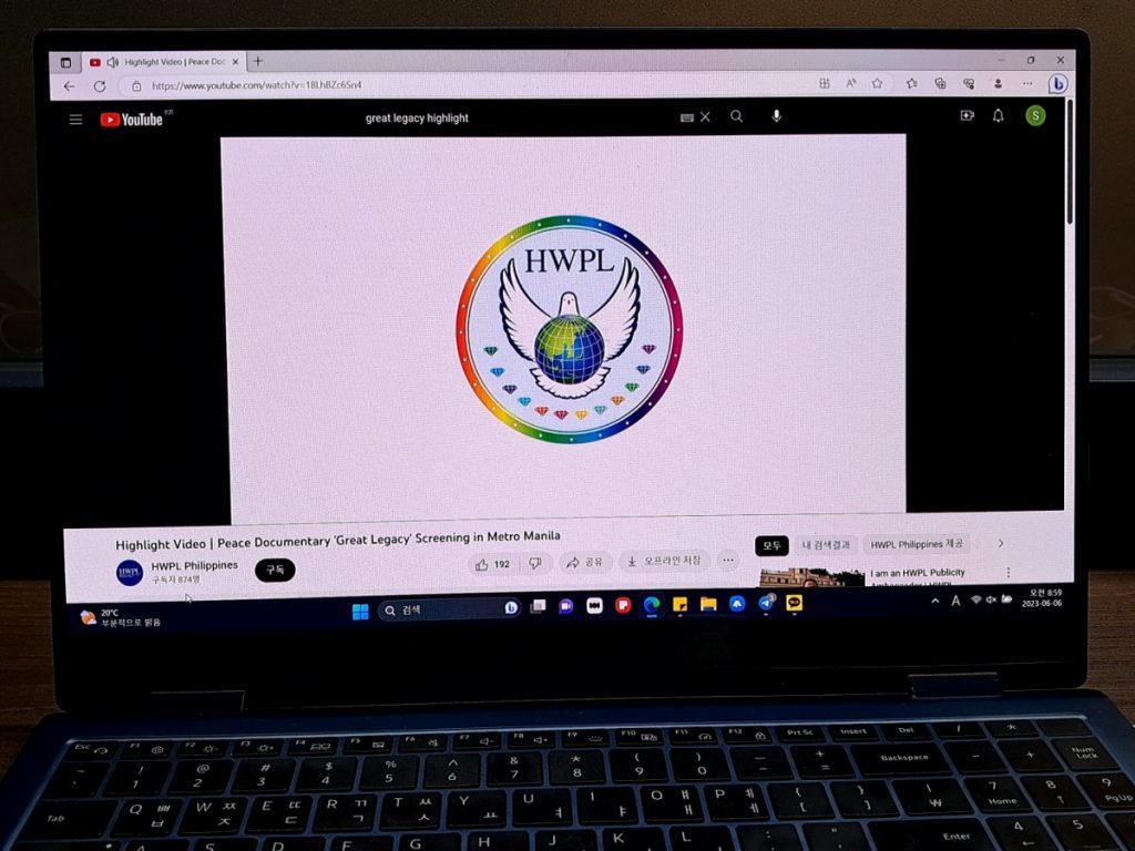 A STEP TOWARDS PEACE Peace Documentary "GREAT LEGACY" Highlight Review Philippine Mindanao Peacebuilding Peace walk Mindanao Peace Monument MILF manheelee peace biography hwpl man hee lee   