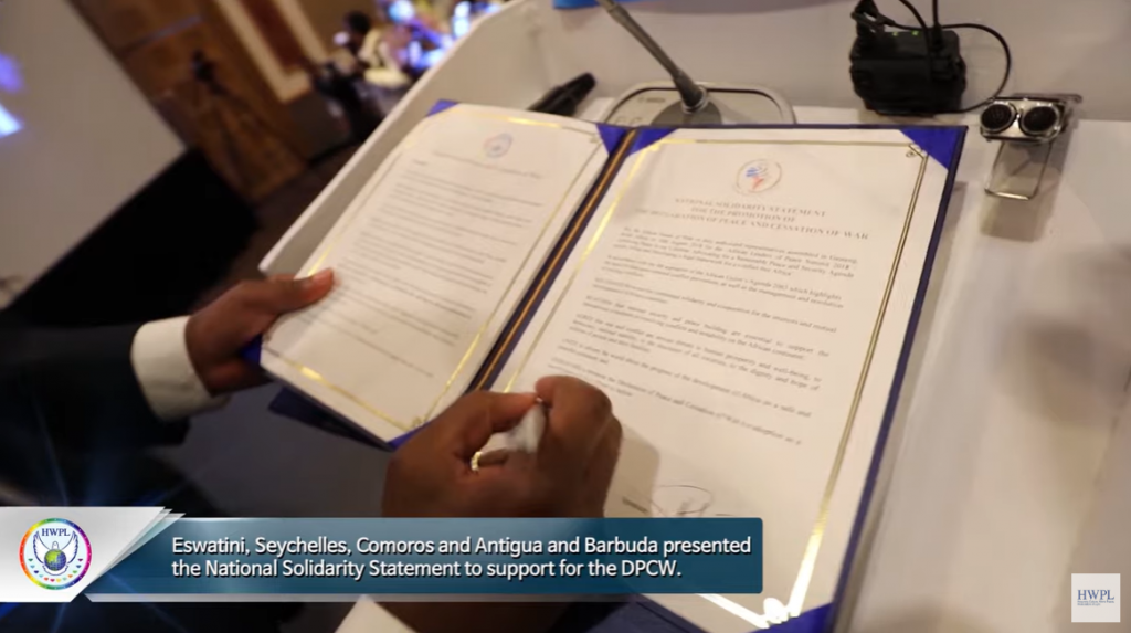 A STEP TOWARDS PEACE UN ECOSOC UN DGC Seychelles Man Hee Lee biography kamoros hwpl man hee lee eSwatini DPCW Law for Peace Barbuda antigua A STEP TOWARDS PEACE HWPL Offical Video Review 1 UN ECOSOC UN DGC Seychelles Man Hee Lee biography kamoros hwpl man hee lee eSwatini DPCW Law for Peace Barbuda antigua