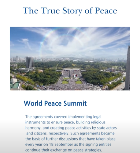 A STEP TOWARDS PEACE Re: 2014 HWPL World Peace Summit - 1 TheTrueStoryofPeace manheelee peace biography Manheelee HWPL WARPsummit Manheelee HWPL Press Conference hwpl world peace summit hwpl warpsummit HWPL 918 World Peace Summit 9th Anniversary HWPL World Peace Summit   