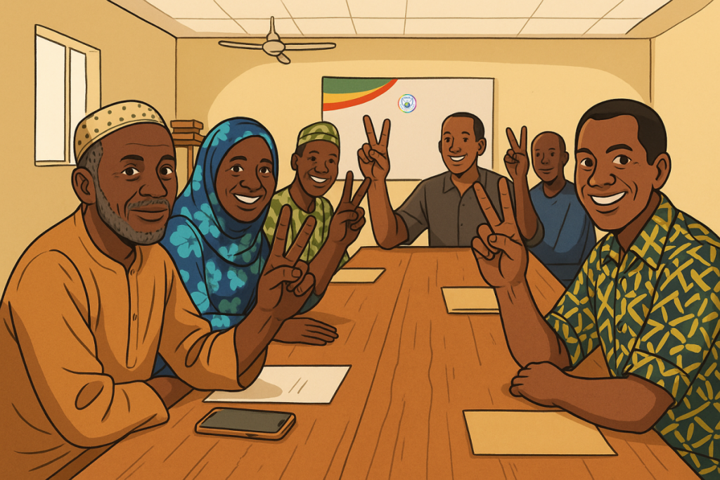 A STEP TOWARDS PEACE Yorosso Peace Day Yorosso Mali DPCW_Africa DPCW(Declaration of Peace and Cessation of War) 525Peacewalk A STEP TOWARDS PEACE Yorosso’s Historic Step for Peace: Mali City Declares May 25 as “Peace Day” Yorosso Peace Day Yorosso Mali DPCW_Africa DPCW(Declaration of Peace and Cessation of War) 525Peacewalk