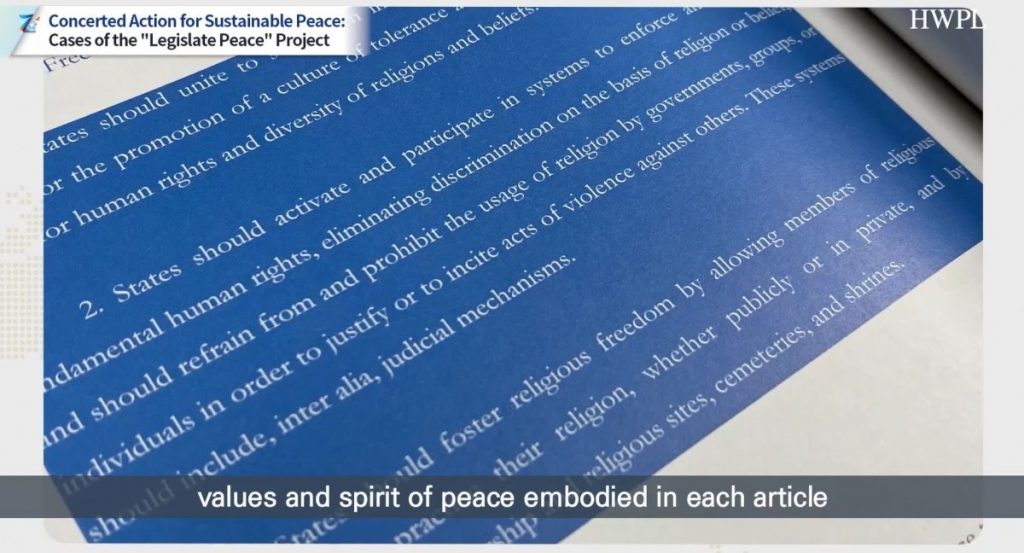 A STEP TOWARDS PEACE Ending War Before It Begins: A 10-Year Journey of the DPCW 이만희 평화실화 WorldPeace Proclaim PeaceThroughLaw peacebuilding Manheelee HWPL GlobalPeace DPCW 10th_Anniversary   